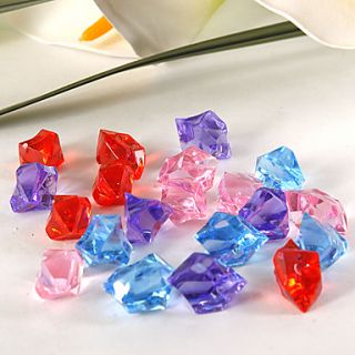 Color Acrylic Gem Stones (168 piece/bag)