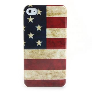 US National Flag Design Hard Case for iPhone 4 / 4S