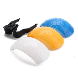 3 Color Pop Up Flash Diffuser for Sony DSLR SLR (Assorted Colors)