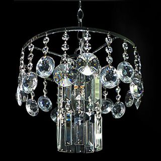 Modern Crystal Chandelier with 1 Lights