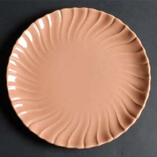 Franciscan Coronado Coral/Beige Glossy 11 Round Platter/Chop Plate, Fine China