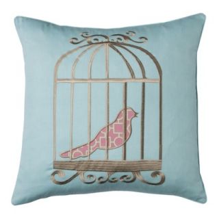 Castle Hill Kitts Birdcage Pillow   18x18