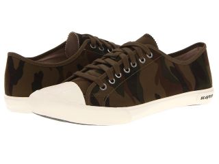 SeaVees 08/61 Army Issue Sneaker Mens Lace up casual Shoes (Black)