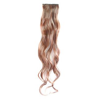 3 Pcs Clip in Synthetic Curly Hair Extensions with 2 Clips   4 Colors Available