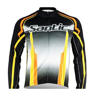 Santic   Mens Cycling Jacket with 100% Polyster Winter 2011 Black Color