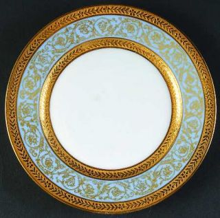 Chas Field Haviland Edith Blue (Recamier Shape) Bread & Butter Plate, Fine China