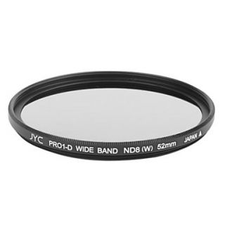 Genuine JYC Super Slim High Performance Wide Band ND8 Filter 52mm