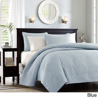 Madison Park Mansfield 3 piece Quilted Pattern Coverlet Mini Set