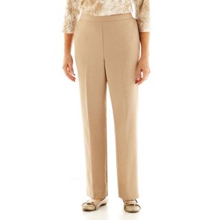 Alfred Dunner Animal Attraction Pull On Pants, Fawn, Womens