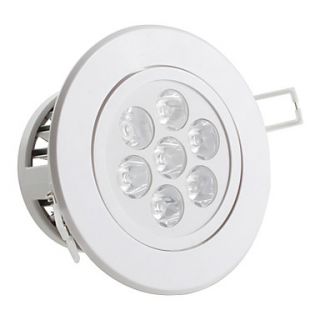 7W 630LM 7000 7500K Cool White Light LED Ceiling Bulb (85 265V)