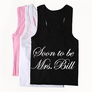 Personalized Soon to be Mrs. Vest (More Colors)