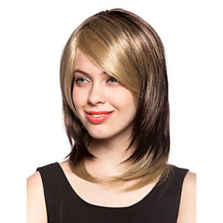 Capless Short Light Blonde Synthetic Hair Wig