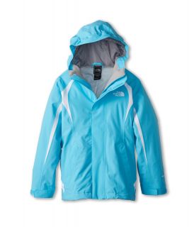 The North Face Kids Girls Mountain View Triclimate Jacket Girls Coat (Blue)