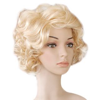 Capless Top Grade Quality Synthetic Short Curly Wig
