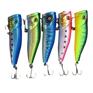 Hard Bait Popper 70MM 10G Sinking Fishing Lure (Color Assorted)