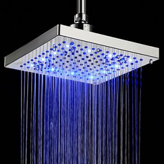 Sprinkle by Lightinthebox   8 inch Brass Shower Head with Color Changing LED Light