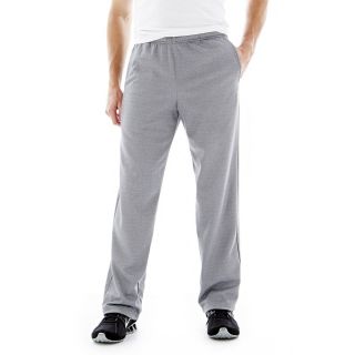 Reebok Workout Ready Performance Fleece Pants, Graphite, Mens