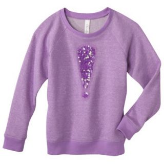 Cherokee Girls Sweatshirt   Violet XL