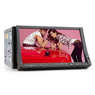 7 inch 2 Din TFT Screen In Dash Car DVD Player With Bluetooth,Navigation Ready GPS,iPod Input,RDS,TV North American Map Card