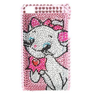 Cat Style Diamond Case for iTouch 4