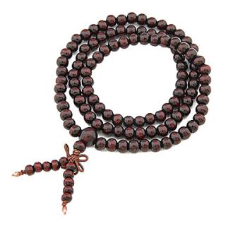 Handmade Wood Beads Multi Storey Bracelet