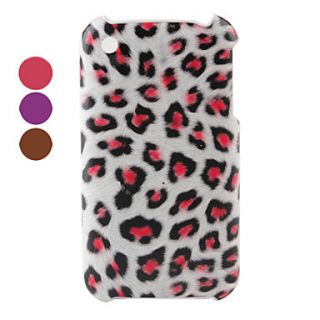 Leopard Print Hard Case for iPhone 3G and 3GS (Assorted Colors)