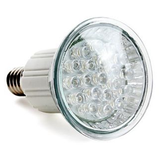 E14 1W 20 LED 100LM 6000 6500K Natural White Light LED Spot Bulb (220 240V)