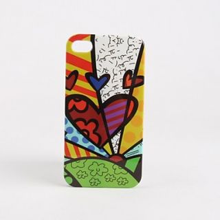 Heart Shaped Pattern Hard Case for iPhone 4/4S