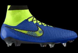 Nike Magista Obra SG PRO iD Custom Mens Soft Ground Soccer Cleats   Blue