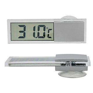 Auto Car Mini LCD Thermometer with Clock