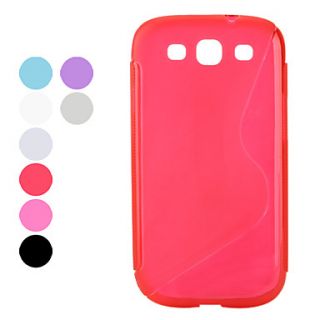 Decorative Pattern Soft Case for Samsung Galaxy S3 I9300 (Assorted Colors)