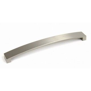 Contemporary 9 1/4 Flat Arch Stainless Steel Finish Cabinet Bar Pull Handle (case Of 15)