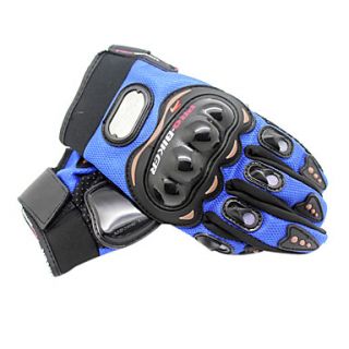 Leisure Sports Motobike Full Finger Polyester Gloves