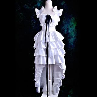 White Dress Cosplay Costume Inspired by Chobits Chi