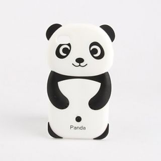 Lovely Panda Pattern Silicone Case for iPhone 4 and 4S (Multi Color)