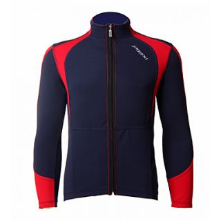 JAGGAD 50% Polyester and 50% Coolmax Long Sleeves Cycling Jacket(Black and Red)