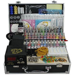 6 Alloy Tattoo Gun Kit for Lining and Shading