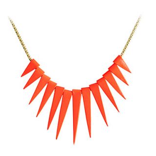 Long Triangle Combination Pendant Necklace