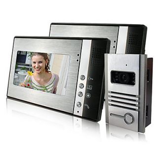 Villa One To Two 7 Inch Color Video Door Phone with Electronically Controlled Lock Function