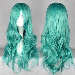 Neptune Green Cosplay Wig