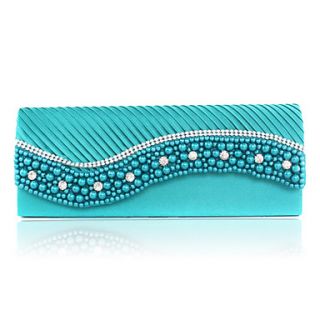 Gougeous Silk with Beads Handbags/Clutches with Crystal(More Colors)
