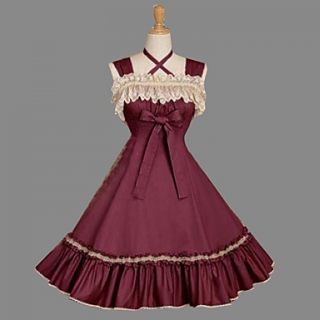 Sleeveless Knee length Cotton Princess Lolita Dress