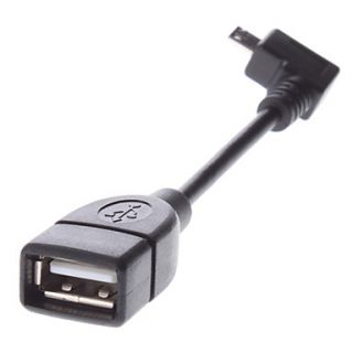 Micro USB Male to USB Female OTG Cable for Samsung Galaxy S3 I9300 and Others