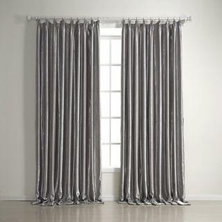 (Two Panels) Classic Stripe Polyester Room Darkening Curtain