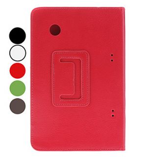 Protective Litchi PU Case with Stand for HTC Flyer 7 Android Tablet