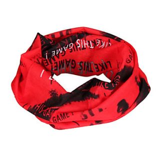 Fashion Designed Cycling Scarf (Red)