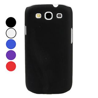 Frosted Matte Hard Case for Samsung Galaxy S3 I9300 (Assorted Colors)