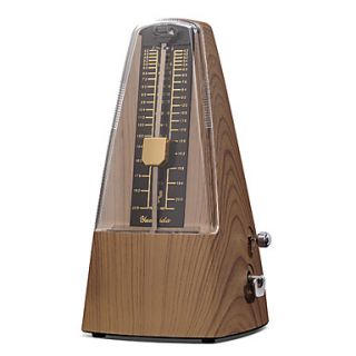 Yueshida   (YM CF) Mechanical Metronome for All Instruments (Light Teak)