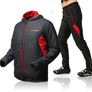 INBIKE Series PloyesterSpandex Material Long Sleeve Windproof Man Cycling Jersey Suit QG014