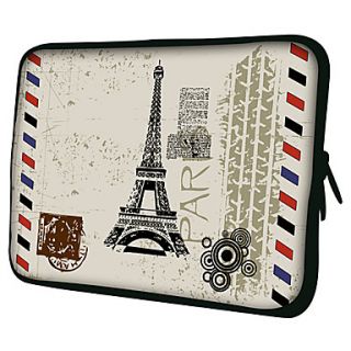 Paris Post Card Laptop Sleeve Case for MacBook Air Pro/HP/DELL/Sony/Toshiba/Asus/Acer